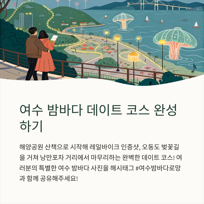 여수 밤바다 데이트 코스 완성 팁
