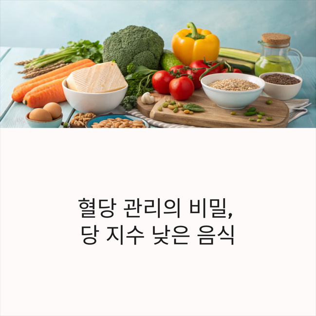 혈당관리 방법